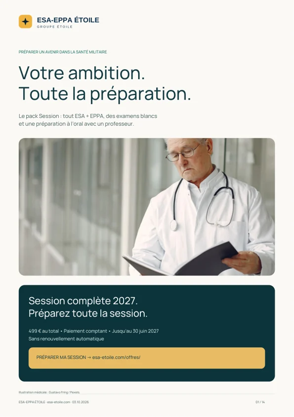 Couverture de la brochure ESA-EPPA Étoile