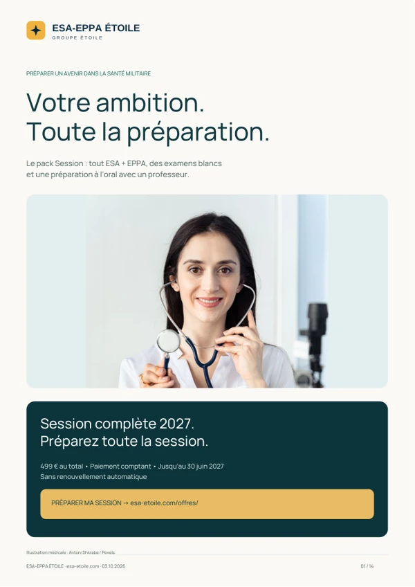 Couverture de la brochure ESA-EPPA Étoile